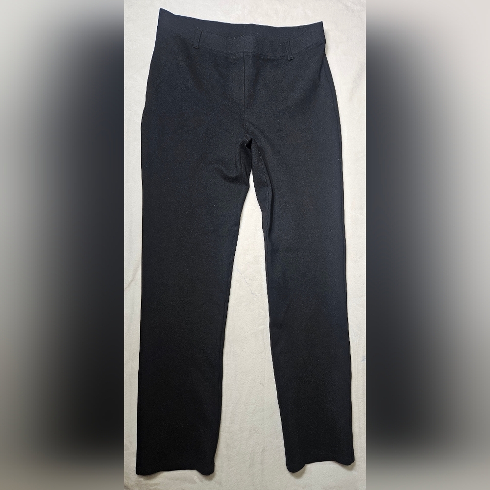 Quince Ultra Stretch Ponte Straigt Leg Pant Black Size M